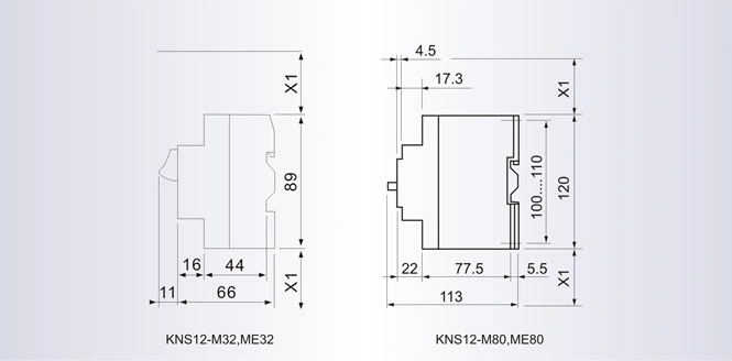 Gv Series Motor Protection Circuit Breaker 0.1A to 80A with CE CB Semko